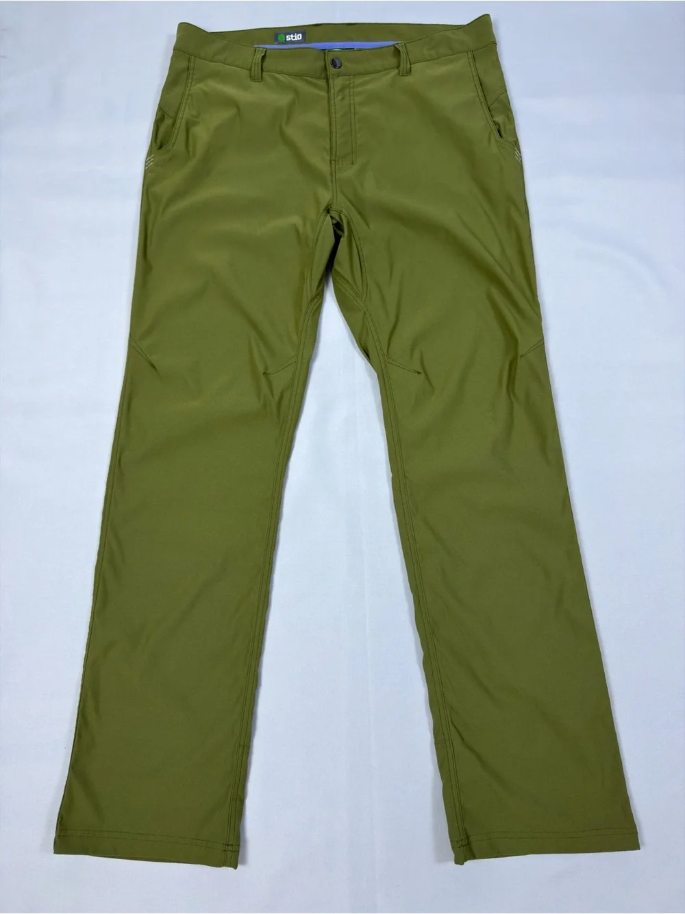 Stio Men’s Outdoor Hiking Stretch Pants Green Size 38L